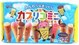 日本直送 固力果glice雪糕筒蛋糕(草莓 香草 巧克力)袋装89g(10本