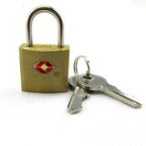 原创品牌TSA海关带钥匙小挂锁旅游背包锁衣柜锁抽屉锁橱柜锁