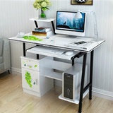 1m米加长台式简易电脑桌台式桌家用 办公桌书桌台式电脑桌写字台