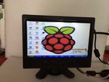 树莓派RaspberryPi7寸液晶屏车载显示器HDMI+VGA+AV1024*600高清