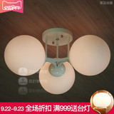 设计师的灯现代简约卧室餐厅阳台灯客厅儿童房灯具欧式圆球吸顶灯