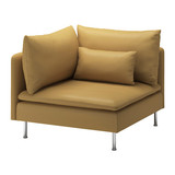 4.6温馨宜家IKEA索德汉转角件套沙发套沙发防尘罩可拆洗多色可选