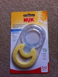 德国代购NUK婴儿磨牙胶咬胶宝宝按摩牙咬3-12个月不含BPA