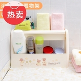 韩国夹缝置物架浴室用品洗手间收纳架卫生间洗漱台化妆品整理架子