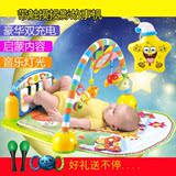 婴儿健身架器宝宝脚踏钢琴玩具儿童音乐游戏毯垫6个月1岁8正品3