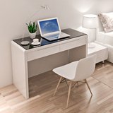 特价简约现代组装办公桌书房桌欧式电脑桌实木写字台书桌书柜组合