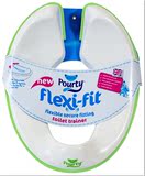 Pourty儿童马桶盖通用PP塑料坐圈，英国儿童辅助盖塑料座圈