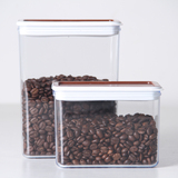 新款亲蜜方豆桶 咖啡密封罐 茶叶储存保鲜盒 果味粉盒 大 小