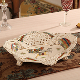 欧式陶瓷水果盘果盆客厅餐桌摆设家居装饰工艺礼品摆件特价高档