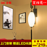 新中式壁灯led现代客厅卧室床头灯 装饰创意铁艺墙壁灯过道灯具