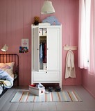 【IKEA 宜家代购】桑维 衣柜   儿童实木衣柜