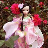 中国古装芭芘可儿娃娃新款婚纱四季仙子嫦娥龙女关节体七仙女