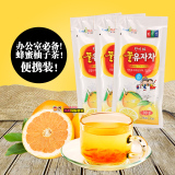 韩国进口韩美禾蜂蜜柚子茶袋装携带方便下午茶蜜汁果酱茶30g