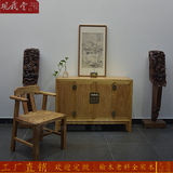 圈椅实木免漆原木整装榆木简约靠背椅书桌椅仿古韩式餐椅北京特价