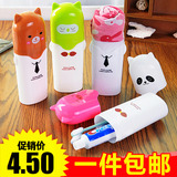 品牌创意优质旅行漱口杯 便携式防菌牙具盒牙刷牙膏盒 情侣牙杯筒