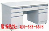 钢制办公桌北京文件资料柜7屉办公桌铁皮柜北京钢制写字台电脑桌