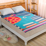 珊瑚绒床笠单件床罩卡通儿童床上用品席梦思防滑保护套1.2米床