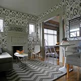 现代简约地毯客厅卧室地毯茶几床边地毯时尚抽象条纹地毯满铺定制