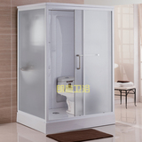 淋浴房宾馆集成卫生间带浴缸钢化玻璃淋雨房整体浴室卫浴间移动房