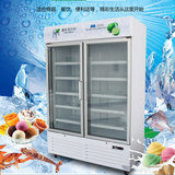 立式商用玻璃门风冷两门冷速冻雪糕冰淇淋水饺进口牛肉海鲜展示柜