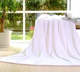高档淘宝拍照背景毯白色毛毯珊瑚绒毯法兰绒床单白色双人加厚