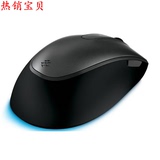 脑光电游戏有线鼠标微软舒适蓝影鼠标4500 宏设置IE3.0升级版电
