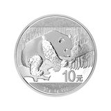 宝泉钱币2016年熊猫银币 30克纯银999熊猫币 新版中国熊猫纪念币