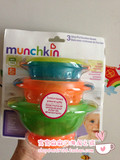 美国麦肯奇 munchkin 麦肯齐吸盘碗 儿童训练碗宝宝餐具 带盖拆单
