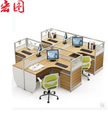 上海宏图办公家具 玻璃隔断 办公室隔墙 屏风工作位 屏风办公桌