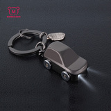 米勒斯汽车钥匙扣男士女钥匙链 带LED灯钥匙挂件情侣环锁匙圈创意