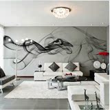大型壁画 烟云雾抽象 现代简约壁纸 沙发电视背景墙纸整张无缝画