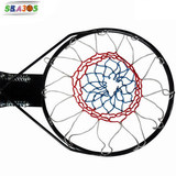 SBA305户外篮球框成人室外标准篮球框双弹簧实心壁挂式篮球架篮圈