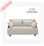 上海SASA品牌沙发床1.5米1.8米1.2宜家折叠双人布艺可拆洗包邮