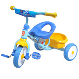 儿童三轮车脚踏车婴幼儿手推车宝宝自行车大座椅钛空轮