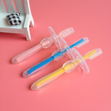 正品婴儿童硅胶乳牙刷1-2-3岁宝宝软毛口腔护理训练学习牙刷批发
