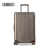 EBEN拉杆箱铝镁合金行李箱万向轮拖箱金属硬箱26寸大旅行箱海关锁