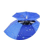 伞帽超轻便携钓鱼头顶伞雨帽子大号防雨防紫外线防晒头戴式雨伞