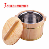 餐厅木桶饭 盛饭桶 汤盅桶 盛汤桶 天然实木桶 厨房餐桌木制饭桶