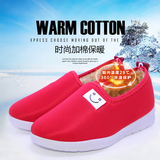 老北京布鞋女棉鞋冬季加绒加厚女款休闲帆布棉鞋学生鞋