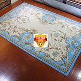 地毯纯手工雕花加厚混纺 羊毛床边地毯可定制定做 欧式卧室客厅茶