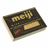 日本进口零食 明治巧克力/Meiji至尊牛奶钢琴巧克力礼盒120g 26枚
