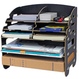 绚动 创意DIY办公桌面收纳盒A4文件整理柜办公用品杂物放置架BG21