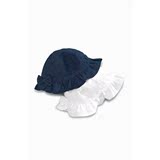 英国代购NEXT16年夏纯棉帽子中大童小童外出旅游拍照渔夫帽2件组