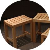 防腐凳浴室凳洗脚凳老人洗澡凳淋浴房凳 办公凳餐凳实木凳子坐凳