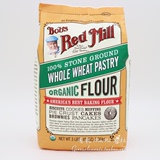 美国进口Bob's Red Mill100%石磨有机低筋面粉蛋糕粉烘焙1.36kg