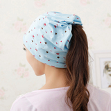 月子帽春秋季韩国纯棉产妇保暖帽子护耳头巾孕妇帽产后坐月子用品