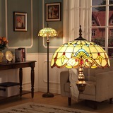 宜轩欧美式蒂凡尼巴洛克创意暖色咖啡店厅卧室客厅书房落地灯具
