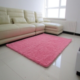 超细纤维雪尼尔地毯客厅茶几卧室床边飘窗地毯多种颜色沙发垫促销
