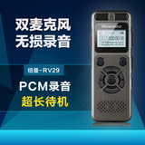 纽曼RV29录音笔专业高清远距离PCM线性录音长待机定时降噪声控