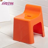 成人塑料凳子 加厚型换鞋凳 创意儿童小板凳 家用防滑浴室洗澡凳